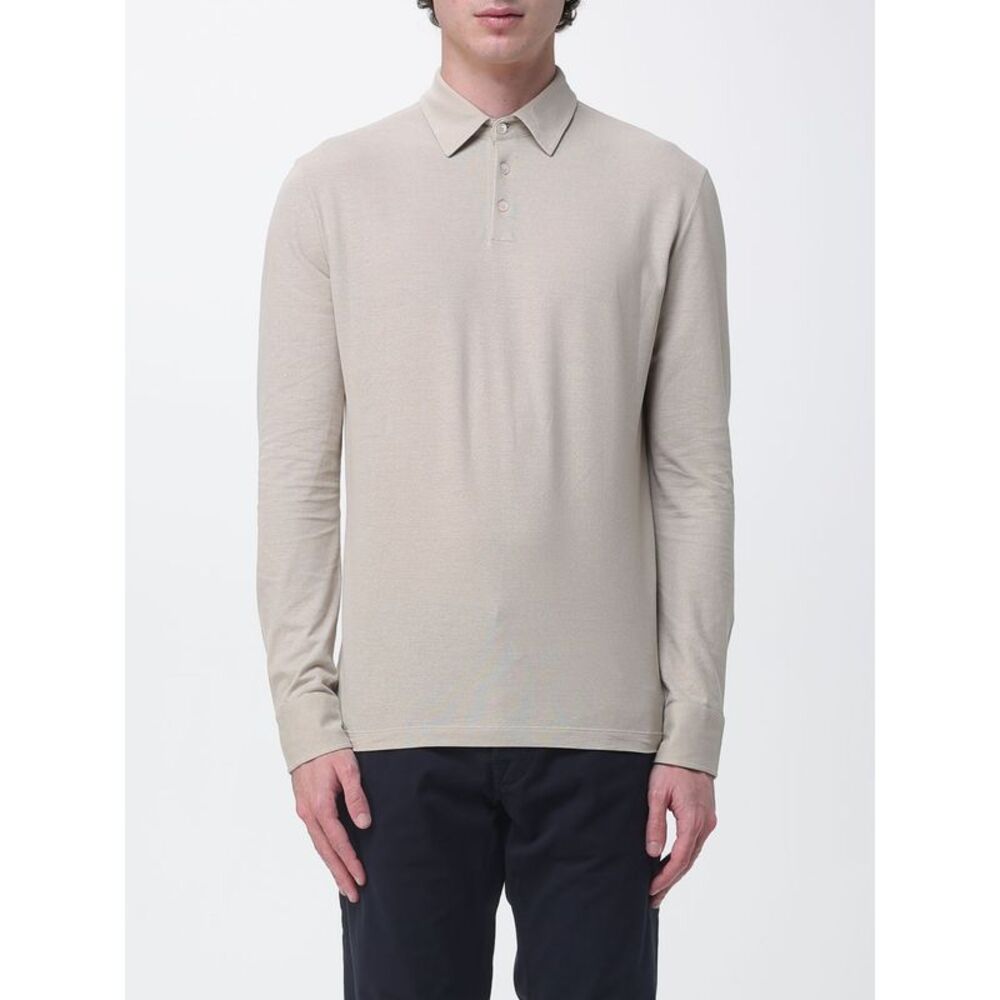 Zanone Men Zanone Cotton Polo Shirt